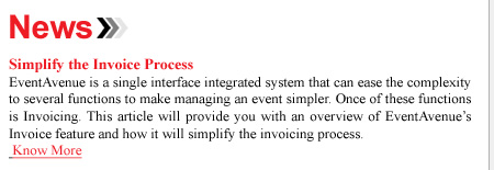 Simplify the Invoice Process